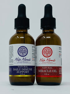  Daily Immune Support and Miracle Oil Combo boost your immune system eases your pain while reducing inflammation
