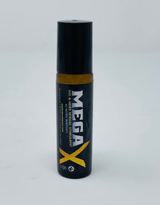 MegaX a unisex all natural lubricant that promotes a firmer erection and works in under five minutes