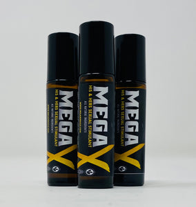 MegaX Three Pack a unisex all natural sexual stimulant that promotes a firmer erection and works in under 5 minutes