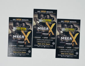 MegaX Three Trial Pack a unisex all natural sexual stimulant that promotes a firmer erection and works in under 5 minutes